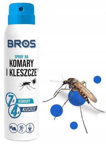 bros - spray na komary i kleszcze 90ml - 1 szt. na Arena.pl