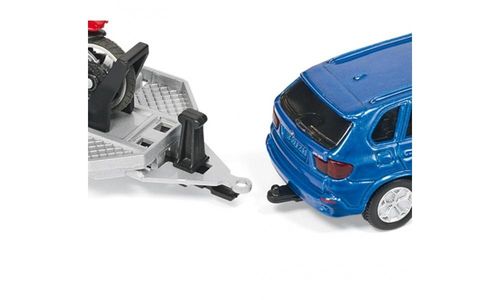 Samochód + przyczepa z motorem na Arena.pl