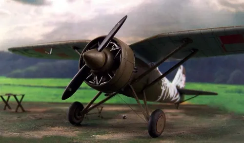 PZL P-7 Transylvanian Fighter, B-37, 1:72 na Arena.pl