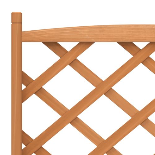 Donica z trejażem, brązowa, lite drewno jodłowe na Arena.pl