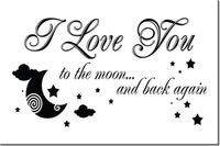 90 60CM OBRAZ NAPIS ...I LOVE YOU DRUK PŁÓTNO RAMA