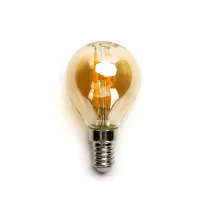 Aigostar żarówka LED Filament G45 E14 8W 2200K bursztynowa do przytulnego klimatu