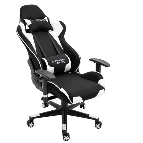 fotel gamingowy extreme playmaker black/white na Arena.pl