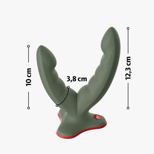 Dildo Podwójne Fun Factory Ryde Czarne na Arena.pl