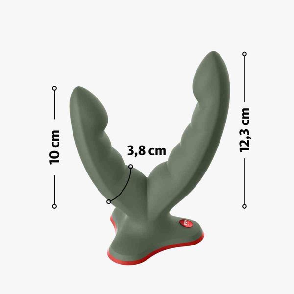 Dildo Podwójne Fun Factory Ryde Czarne zdjęcie 8