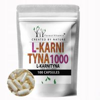 L-Karnityna 1000mg 100kaps NATURALNY SPALACZ TŁUSZCZU ODCHUDZANIE