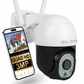 KAMERA WIFI OBROTOWA KAMERA IP ZEWNĘTRZNA 3Mpx 2K ZOOM DETEKCJA BLOW PTZ