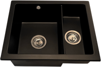 Zlewozmywak podblatowy AQVA PRO czarny