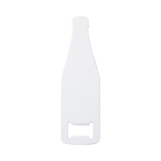 Otwieracz do butelek 3,5 x 11,6 cm do sublimacji - biały