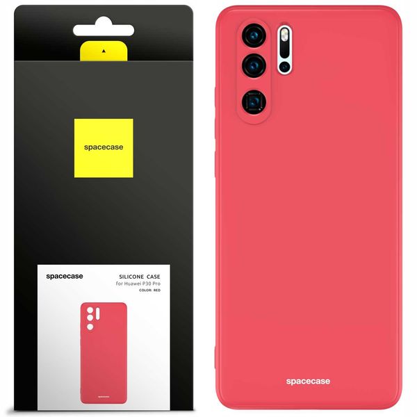Spacecase Silicone Case Huawei P30 Pro Red zdjęcie 1