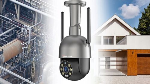 Zewnętrzna Obrotowa Kamera IP WiFi 8MPx 4K ALARM na Arena.pl