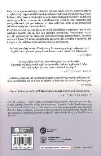 Lęk – Joseph LeDoux - oprawa miekka na Arena.pl