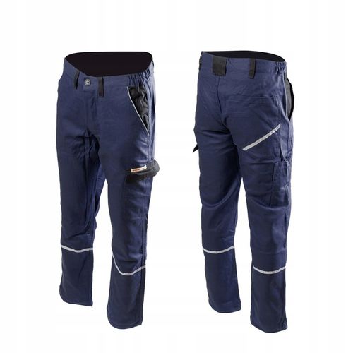 Spodnie robocze monterskie Bawełna 100% granatowe do pracy Brixton r. 48 na Arena.pl