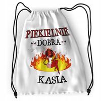 Plecak Dla Kasi Sportowy Szkolny Worek Torba Z Nadrukiem Ze Zdjęciem