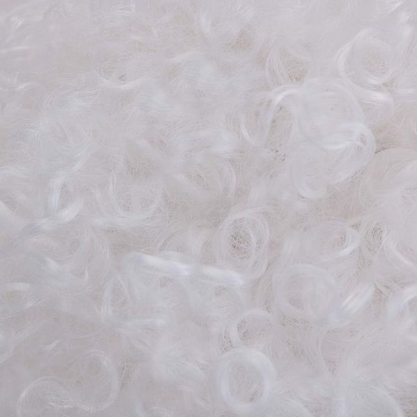 PERUKA AFRO DLA ŚWIĘTEGO MIKOŁAJA BIAŁA STRÓJ ANIOŁKA ANIOŁ PRZEBRANIE zdjęcie 7