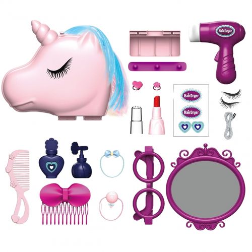 VIGA Zestaw Biała Toaletka + Akcesoria Jak z Salonu na Arena.pl