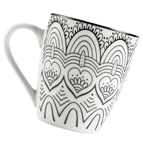 Kubek porcelanowy MAYA 370 ml na Arena.pl
