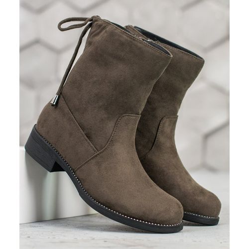 Zamszowe Botki r.39 na Arena.pl