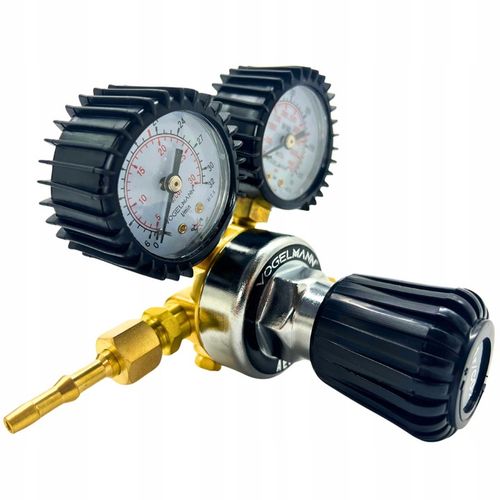 Vogelmann Reduktor gazu do butli CO2 ARGON Manometr AERO 200 bar W21,8x1/14 na Arena.pl