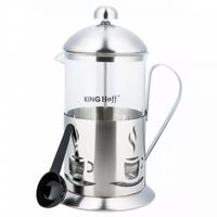 kinghoff zaparzacz do kawy/herbaty z dociskiem 600ml kh-4831