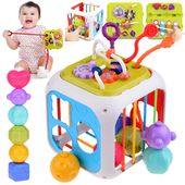 INTERAKTYWNA KOSTKA ZABAWKA DLA MALUCHA KSZTAŁTYSORTER