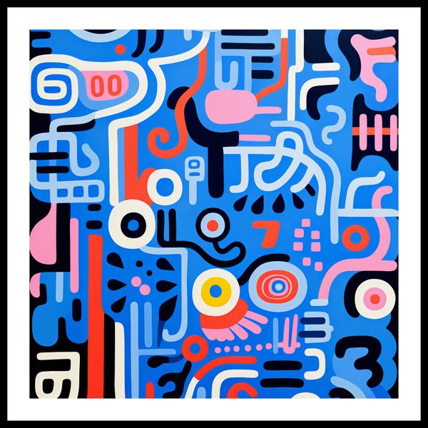 Plakat 50x50cm Rytmiczne Echo zdjęcie 3