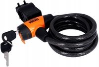 ZAMKNIĘCIE SEKURA KB202 SPIRALA 10MM X 185 CZARNE