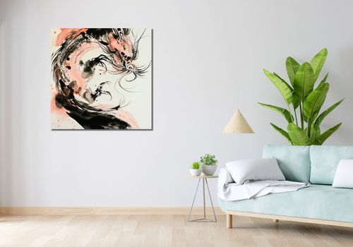 Obraz 90x90cm Smocza Furia na Arena.pl