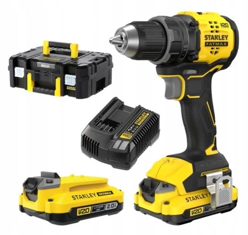 STANLEY WKRĘTARKA V20 SFMCD714D2T 2x2Ah PRO-STACK zdjęcie 1