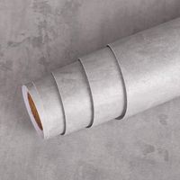 Tapeta Samoprzylepna Szary Beton Okleina Meblowa PCV Wodoodporna 40cmx5m