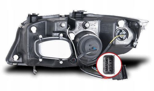 Lampy Reflektory BMW E90/E91 Od 2005 Do 2008 Ringi LED GRATIS ŻARÓWKI H1 na Arena.pl