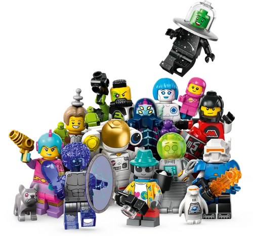 71046 - lego minifigures - odkrywczyni lodowej planety col26-8 / kosmos na Arena.pl