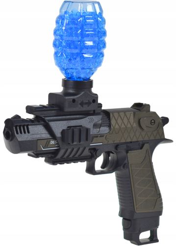 PISTOLET ELEKTRYCZNY AUTOMAT MASZYNOWY NA KULKI ŻEL GLOCK ZESTAW AKCESORIA na Arena.pl