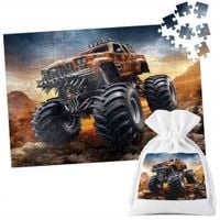 PUZZLE TRADYCYJNE - AUTO MONSTER TRUCK - 110 el