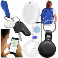 MiLi MiTag Lokalizator GPS IOS APPLE BT + Etui Brelok do plecaka