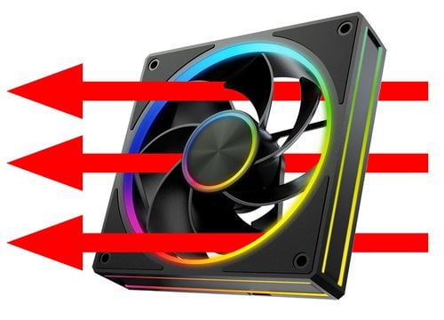 Wentylator Modecom Volcano LOOP 120 ARGB REVERSE FAN czarny na Arena.pl