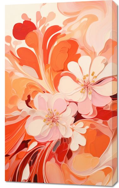 Obraz 60x100cm Taniec Kwiatów zdjęcie 1