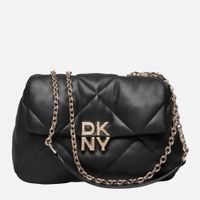 DKNY torebka listonoszka poliester czarny