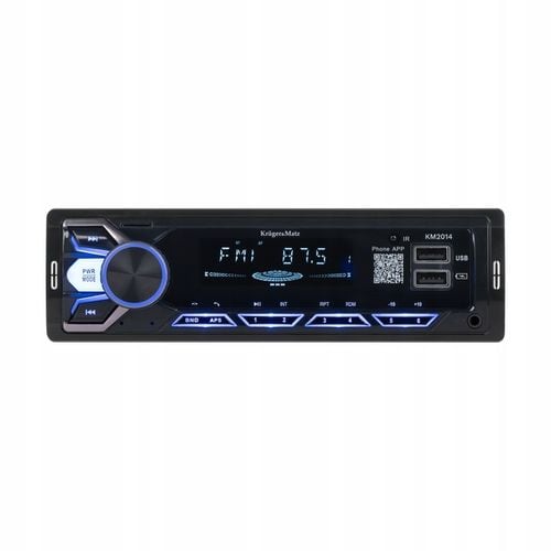 Radio samochodowe Bluetooth Kruger&Matz 1 DIN USB AUX Jack 3,5 mm na Arena.pl
