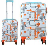 Walizka mała kabinowa RYANAIR na kółkach SUNBAG Fly360 DualColor