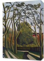 Obraz 40x60cm Bièvre near Bicêtre, Rousseau Vintage do Salonu
