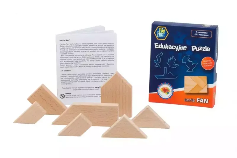 Puzzle drewniane - seria FAN zdjęcie 1