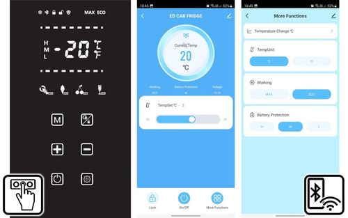 30L lodówka zamrażarka -20°C 12V/24V|230V bluetooth samochodowa sprężarkowa na Arena.pl