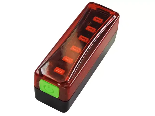 Tylna lampka rowerowa oświetlenie led usb roweru na Arena.pl