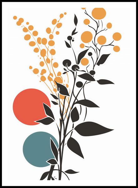 Plakat 64x90cm Rozkwitające Życie zdjęcie 3
