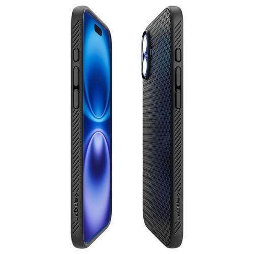 etui case na iphone 16 liquid air - czarne na Arena.pl