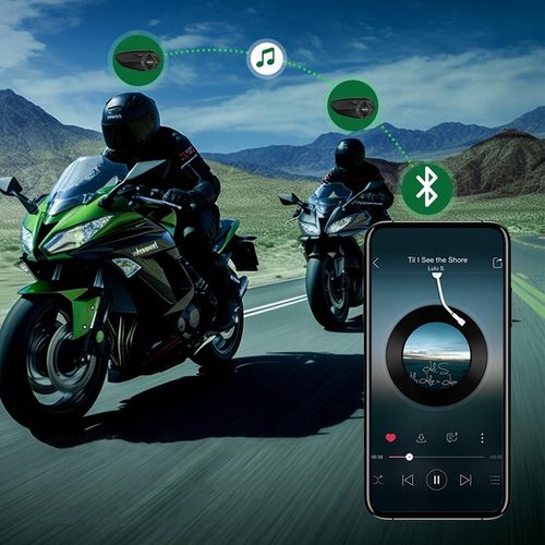 INTERKOM MOTOCYKLOWY EJEAS Q8 DO 6 KIEROWCÓW JEDNOCZEŚNIE RADIO FM BT 5.1 na Arena.pl