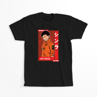 Koszulka Czarna Fire Force - WYBIERZ KOLOR KOSZULKI I FASON Damska XL