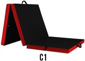 MATERAC GIMNASTYCZNY ĆWICZEŃ SKŁADANY 180x100x6 T
