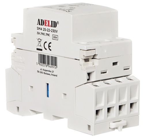 STYCZNIK MODUŁOWY 25-22 230V 25A 4Z 3-FAZ 2NO 2NC na Arena.pl